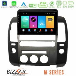 Bizzar M Series 8Core Android16 2+32GB   Nissan Navara D40 2006-2012 (με εργ.οθόνη) Navigation Multimedia Tablet 9"