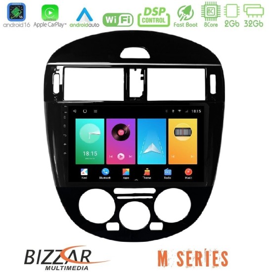 Bizzar M Series 8Core Android16 2+32GB  Nissan Pulsar 2015-2018 (Manual A/C) Navigation Multimedia Tablet 9"