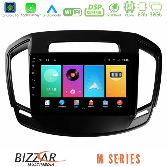 Bizzar M Series 8Core Android16 2+32GB  Opel Insignia 2014-2017 Navigation Multimedia Tablet 9"