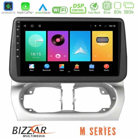Bizzar M Series 8Core Android16 2+32GB  Opel Corsa C/Combo C Navigation Multimedia Tablet 9"