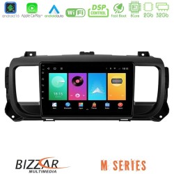 Bizzar M Series 8Core Android16 2+32GB  Citroen/Peugeot/Opel/Toyota Navigation Multimedia Tablet 9"