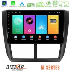 Bizzar M Series 8Core Android16 2+32GB  Subaru Forester Navigation Multimedia Tablet 9"