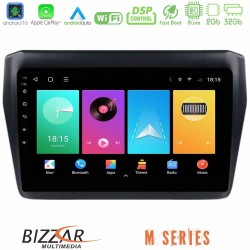 Bizzar M Series 8Core Android16 2+32GB  Suzuki Swift 2017-2023 Navigation Multimedia Tablet 9"