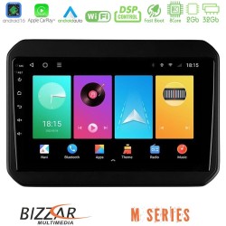 Bizzar M Series 8Core Android16 2+32GB  Suzuki Ignis Navigation Multimedia Tablet 9"