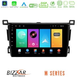 Bizzar M Series 8Core Android16 2+32GB  Toyota RAV4 2013-2018 Navigation Multimedia Tablet 9"