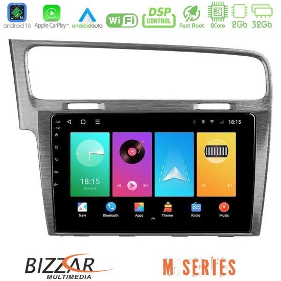 Bizzar M Series 8Core Android16 2+32GB  VW GOLF 7 Navigation Multimedia Tablet 10"