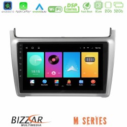 Bizzar M Series 8Core Android16 2+32GB  Vw Polo 2014-2017 Navigation Multimedia Tablet 9"   (Silver)