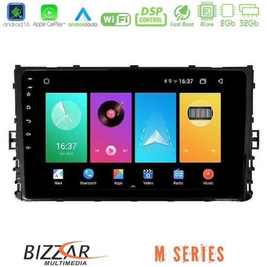 Bizzar M Series 8Core Android16 2+32GB  VW MQB 2017-> Navigation Multimedia Tablet 9"