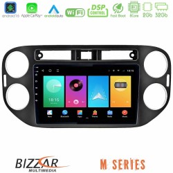 Bizzar M Series 8Core Android16 2+32GB  VW Tiguan Navigation Multimedia Tablet 9" (23mm alarm button)