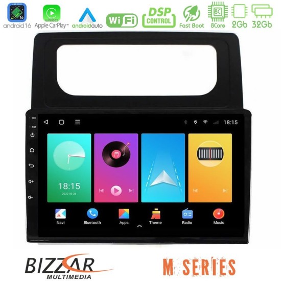 Bizzar M Series 8Core Android16 2+32GB VW Caddy 2004-2014 Navigation Multimedia Tablet 10"