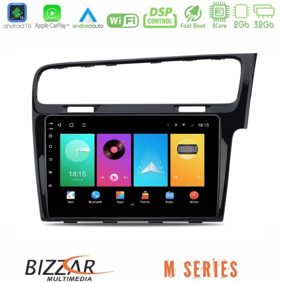 Bizzar M Series 8Core Android16 2+32GB  VW GOLF 7 RHD Navigation Multimedia Tablet 10"