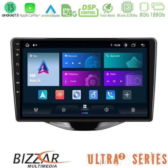 Bizzar Ultra Series Toyota Aygo | Citroen C1 | Peugeot 108 8core Android13 8+128GB Navigation Multimedia Tablet 9" Bizzar Ultra Series Toyota Aygo | Citroen C1 | Peugeot 108 8core Android13 8+128GB Navigation Multimedia Tablet 9"