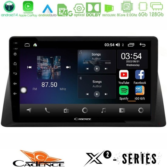 Cadence X2 Series 8Core Android14 6+128GB  Honda WR-V 2024-> Navigation Multimedia Tablet 10"