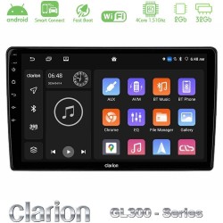Clarion GL300 Series Ford Transit 2007 – 2013 4Core Android ClarionOS 2+32GB Navigation Multimedia Tablet 10" Με Carplay & Android Auto