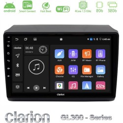 Clarion GL300 Series 4Core Android ClarionOS 2+32GB Fiat Ducato/Citroen Jumper/Peugeot Navigation Multimedia Tablet 9" Με Carplay & Android Auto Clarion GL300 Series 4Core Android ClarionOS 2+32GB Fiat Ducato/Citroen Jumper/Peugeot Navigation Multimedia Tablet 9" Με Carplay & Android Auto
