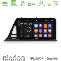 Clarion GL300+ Series 4Core Android ClarionOS 4+64GB  Toyota CH-R RHD Navigation Multimedia Tablet 9"