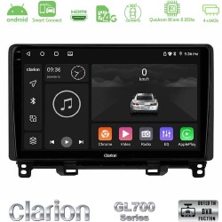 Clarion GL700 Series 8Core Android ClarionOS 4+64GB Honda Jazz RHD 2021-2025 Navigation Multimedia Tablet 10" Με Carplay & Android Auto