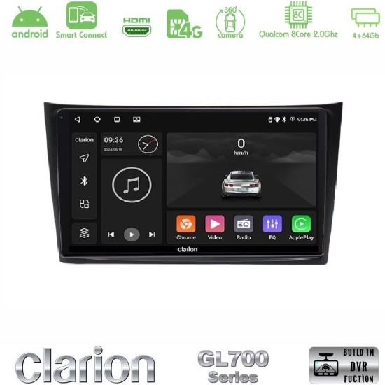Clarion GL700 Series Volvo XC90 2006-2014 8Core Android ClarionOS 4+64GB Navigation Multimedia Tablet 10" Με Carplay & Android Auto Με Carplay & Android Auto Clarion GL700 Series Volvo XC90 2006-2014 8Core Android ClarionOS 4+64GB Navigation Multimedia Tablet 10" Με Carplay & Android Auto Με Carplay & Android Auto