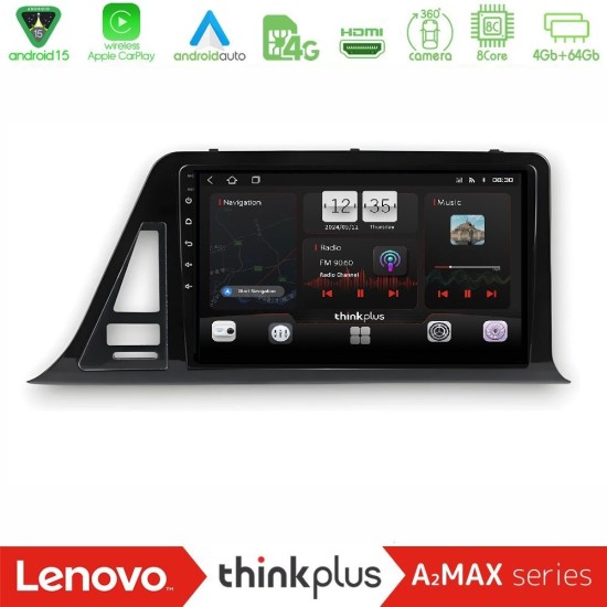 Lenovo Thinkplus A2MAX Series 8Core Android15 4+64GB  Toyota CH-R RHD Navigation Multimedia Tablet 9"