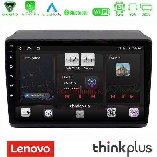 Lenovo Thinkplus Series 4Core Android15 2+32GB Fiat Ducato/Citroen Jumper/Peugeot Navigation Multimedia Tablet 9" Με Carplay & Android Auto Lenovo Thinkplus Series 4Core Android15 2+32GB Fiat Ducato/Citroen Jumper/Peugeot Navigation Multimedia Tablet 9" Με Carplay & Android Auto
