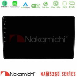 Nakamichi NAM5260 Series Ford Transit 2007 – 2013 4Core Android13 4+64GB Navigation Multimedia Tablet 10" Με Carplay & Android Auto