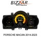 Bizzar Digital Cluster PORSCHE MACAN 2014-2023 Digital HD LCD Instrument Cluster 12.3" με Carplay | HDMI in