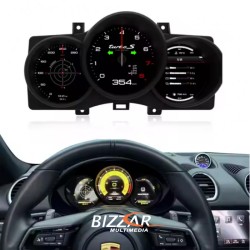 Bizzar Digital Cluster PORSCHE MACAN 2014-2023 Digital HD LCD Instrument Cluster 12.3" με Carplay | HDMI in