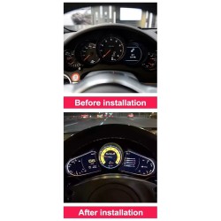 Bizzar Digital Cluster PORSCHE CAYENNE 2011-2016 Digital HD LCD Instrument Cluster 12.3" με Carplay | HDMI in