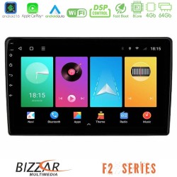 Bizzar F2 Series 8Core Android16 4+64GB  Alfa Romeo Giulietta 2014-2021 Navigation Multimedia Tablet 10"