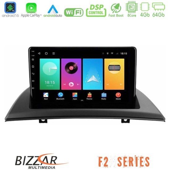 Bizzar F2 Series 8Core Android16 4+64GB BMW E83 Navigation Multimedia Tablet 9" Bizzar F2 Series 8Core Android16 4+64GB BMW E83 Navigation Multimedia Tablet 9"