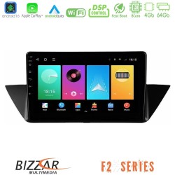 Bizzar F2 Series 8Core Android16 4+64GB  BMW Χ1 E84 Navigation Multimedia Tablet 10"