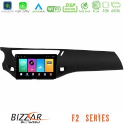 Bizzar F2 Series 8Core Android16 4+64GB  Citroen C3 2009-2016 Navigation Multimedia Tablet 9"    (Μαύρο γυαλιστερό)