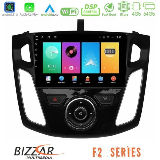 Bizzar F2 Series 8Core Android16 4+64GB Ford Focus 2012-2018 Navigation Multimedia Tablet 9" Bizzar F2 Series 8Core Android16 4+64GB Ford Focus 2012-2018 Navigation Multimedia Tablet 9"