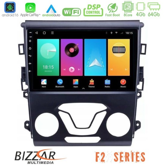Bizzar F2 Series 8Core Android16 4+64GB Ford Mondeo 2014-2017 Navigation Multimedia Tablet 9" Bizzar F2 Series 8Core Android16 4+64GB Ford Mondeo 2014-2017 Navigation Multimedia Tablet 9"