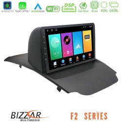 Bizzar F2 Series 8Core Android16 4+64GB  Ford Ecosport 2014-2017 Navigation Multimedia Tablet 10"