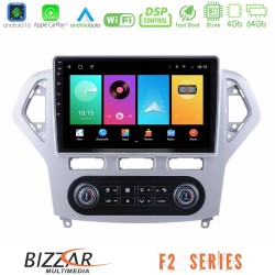 Bizzar F2 Series 8Core Android16 4+64GB Ford Mondeo 2007-2011 (Auto A/C) Navigation Multimedia Tablet 10" Bizzar F2 Series 8Core Android16 4+64GB Ford Mondeo 2007-2011 (Auto A/C) Navigation Multimedia Tablet 10"