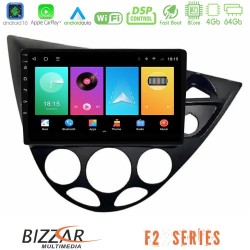 Bizzar F2 Series 8Core Android16 4+64GB Ford Focus 1999-2004 (RHD) Navigation Multimedia Tablet 9"