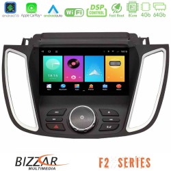 Bizzar F2 Series 8Core Android16 4+64GB  Ford Kuga/C-Max 2013-2019 Navigation Multimedia Tablet 9"