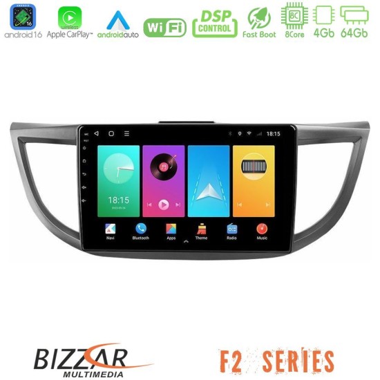 Bizzar F2 Series 8Core Android16 4+64GB Honda CRV 2012-2017 Navigation Multimedia Tablet 9" Bizzar F2 Series 8Core Android16 4+64GB Honda CRV 2012-2017 Navigation Multimedia Tablet 9"