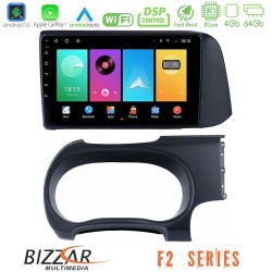 Bizzar F2 Series 8Core Android16 4+64GB  Hyundai i10 Navigation Multimedia Tablet 9"