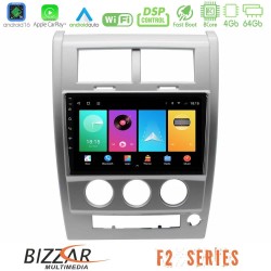 Bizzar F2 Series 8Core Android16 4+64GB  Jeep Cherokee (KK) 2008-2012 Navigation Multimedia Tablet 10"