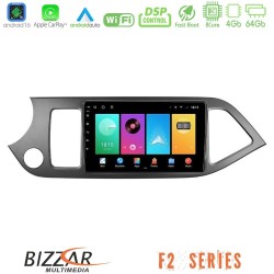 Bizzar F2 Series 8Core Android16 4+64GB  Kia Picanto Navigation Multimedia Tablet 9"