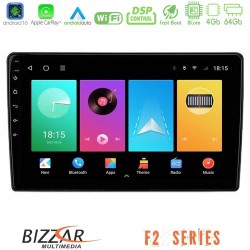 Bizzar F2 Series 8Core Android16 4+64GB  Kia Ceed 2007-2009 Navigation Multimedia Tablet 9"