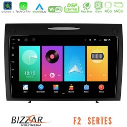 Bizzar F2 Series 8Core Android16 4+64GB  Mercedes SLK Class Navigation Multimedia Tablet 9"