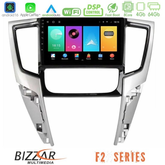 Bizzar F2 Series 8Core Android16 4+64GB Mitsubishi L200 2019-2023 Navigation Multimedia Tablet 9"
