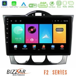 Bizzar F2 Series 8Core Android16 4+64GB  Mazda RX8 2003-2008 Navigation Multimedia Tablet 9"