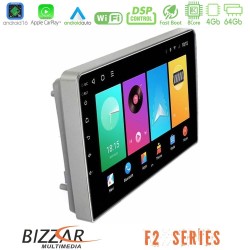 Bizzar F2 Series 8Core Android16 4+64GB  Opel Astra/Corsa/Antara/Zafira Navigation Multimedia Tablet 9"
