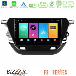 Bizzar F2 Series 8Core Android16 4+64GB  Opel Corsa F 2019-2023 Navigation Multimedia Tablet 9"