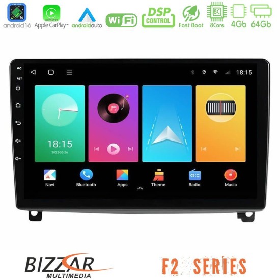 Bizzar F2 Series 8Core Android16 4+64GB Peugeot 407 Navigation Multimedia Tablet 9" Bizzar F2 Series 8Core Android16 4+64GB Peugeot 407 Navigation Multimedia Tablet 9"