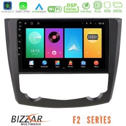 Bizzar F2 Series 8Core Android16 4+64GB  Renault Kadjar Navigation Multimedia Tablet 9"